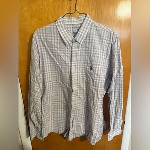 U.S. Polo Assn. Light Gray Checkered Shirt